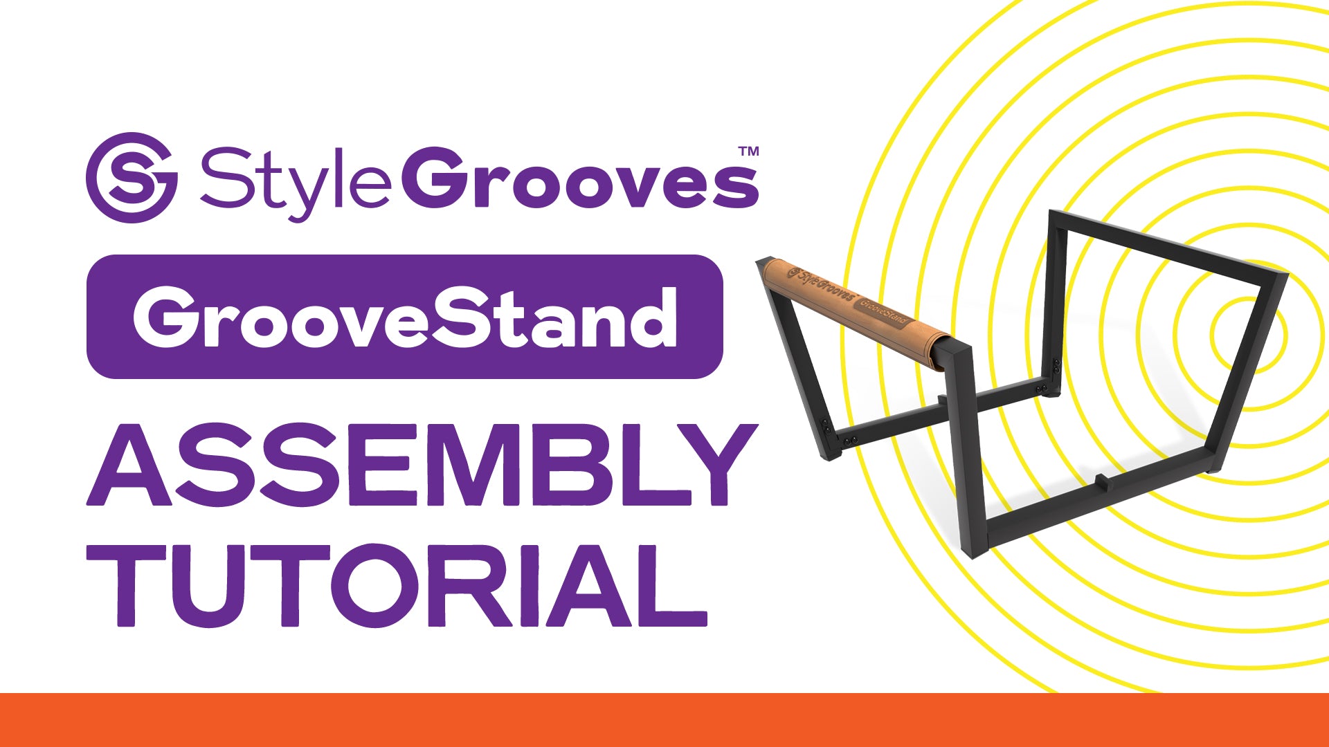 Load video: GrooveStand Assembly Tutorial Video