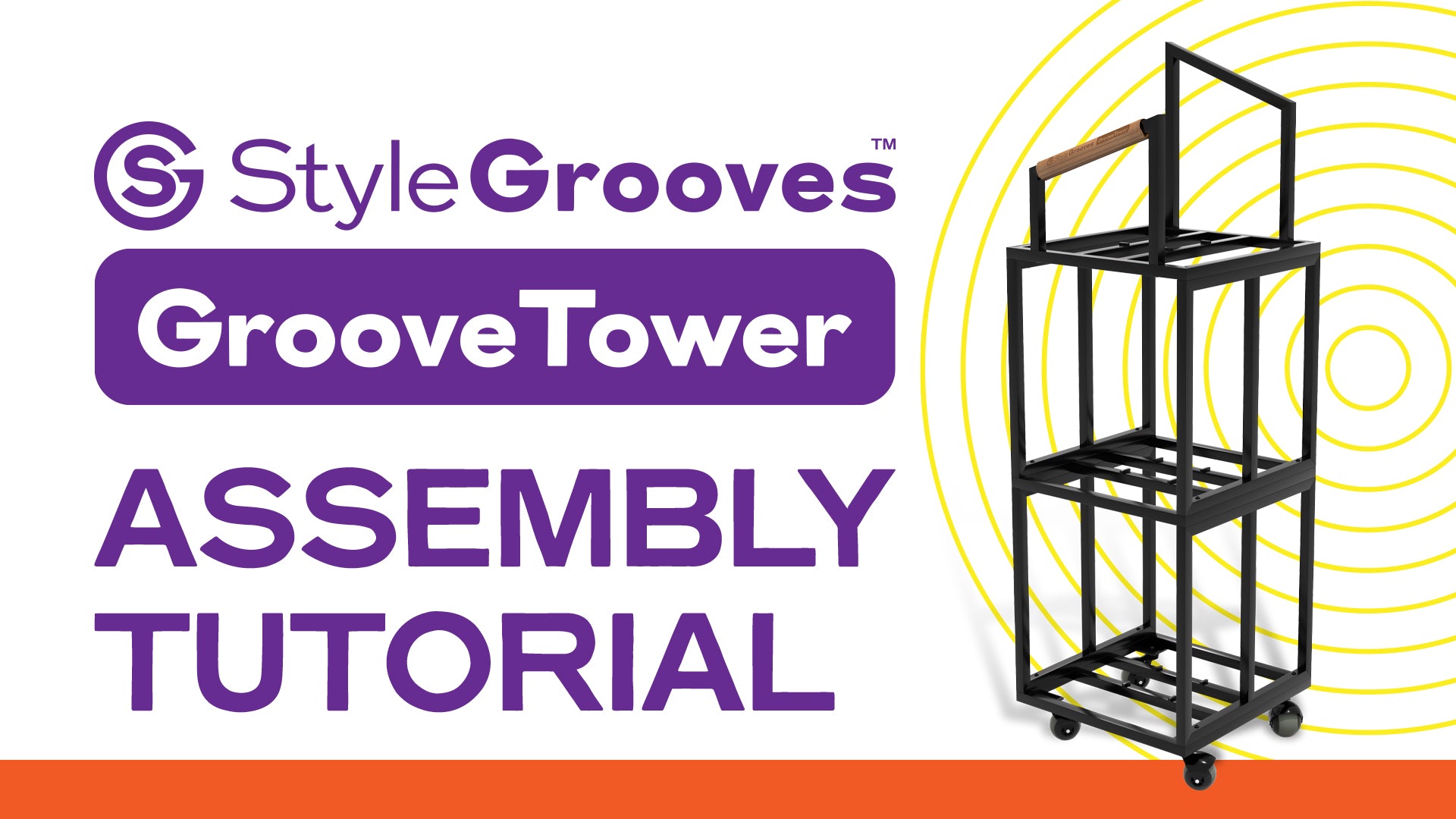 Load video: GrooveTower Assembly Video Tutorial